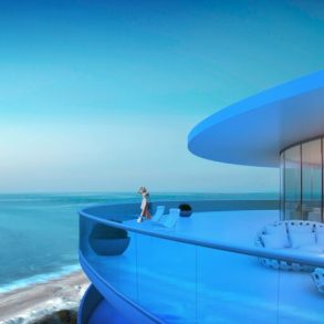 Uy 018 157 exclusivas unidades distribuidas en 24 pisos con vista al océano.