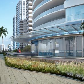 Uy 018 157 exclusivas unidades distribuidas en 24 pisos con vista al océano.